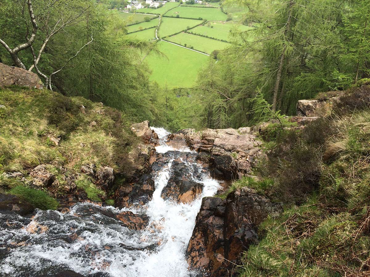 One of the many pictures of the waterfall I took